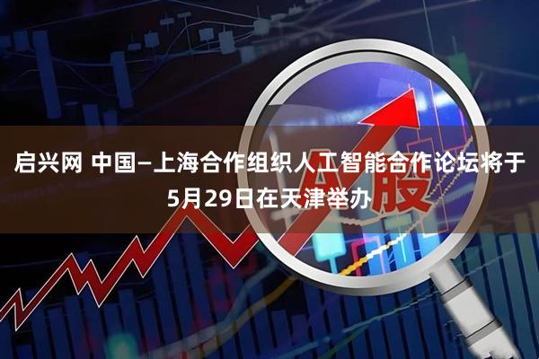 启兴网 中国—上海合作组织人工智能合作论坛将于5月29日在天津举办